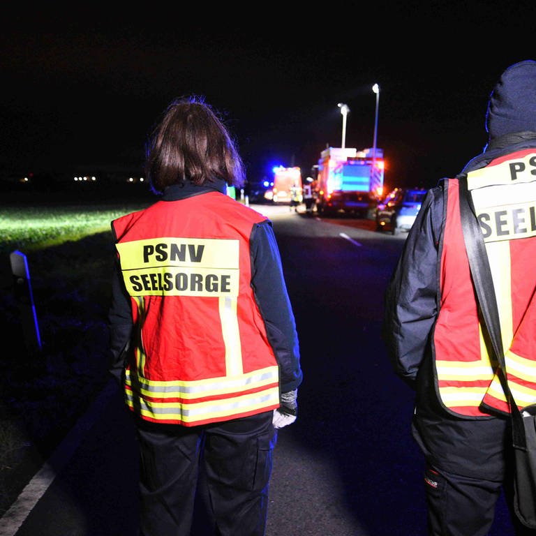 Frau stirbt bei Verkehrsunfall zwischen Heddesheim und Ladenburg (Foto: René Priebe)