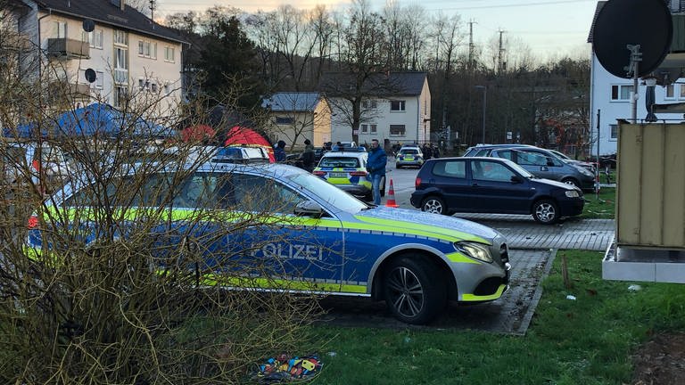 Polizeieinsatz in Mosbach
