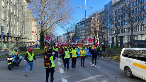 Zur Protestaktion in Stuttgart erwarten die Veranstalter rund 2.000 Teilnehmer (Foto: SWR)