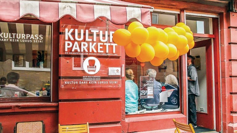 Die Geschäftstelle des Kulturparketts Rhein-Neckar in Mannheim (Foto: SWR)