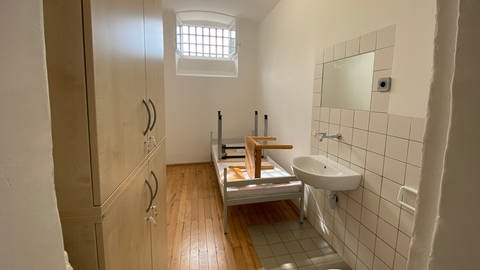 Zimmer im Ex-Gefängnis Fauler Pelz.