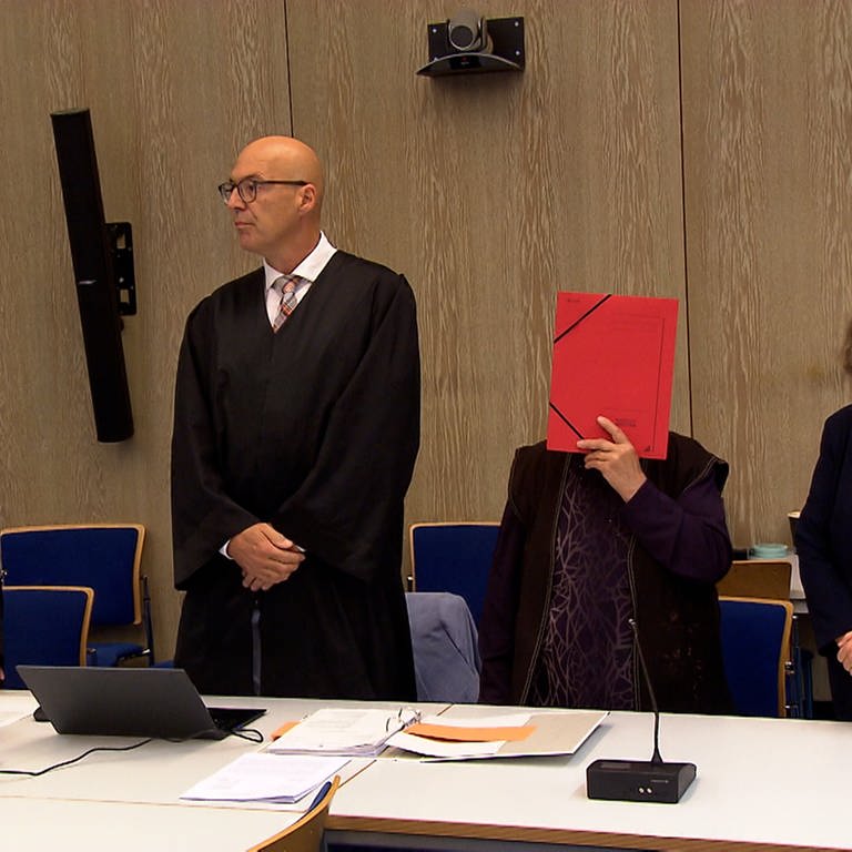 Prozess um abgestelltes Sauerstoffgerät am Landgericht Mannheim (Foto: SWR)