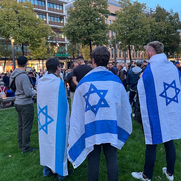Mahnwache für Israel in Mannheim
