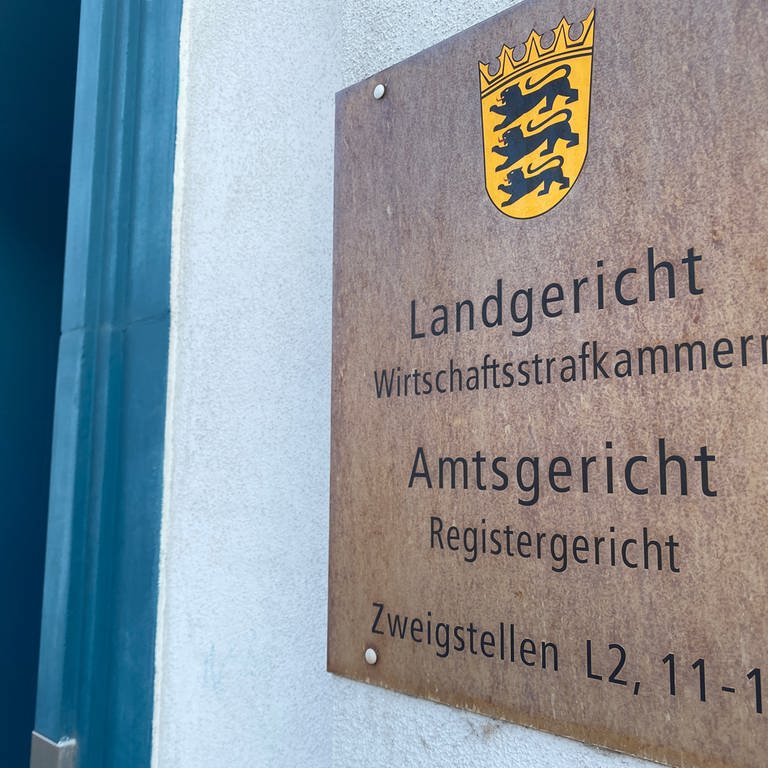 Mannheimer Landgericht: Wirtschaftsstrafkammer (Foto: SWR)