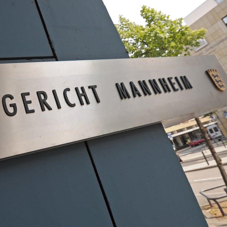 Prozessauftakt wegen versuchten Mordes am Landgericht Mannheim (Foto: dpa Bildfunk, SWR, Picture Alliance)