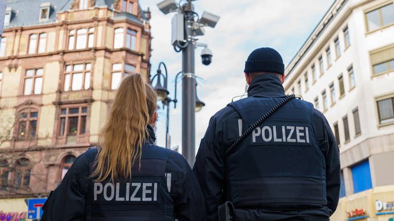 Polizei schult in Mannheim 