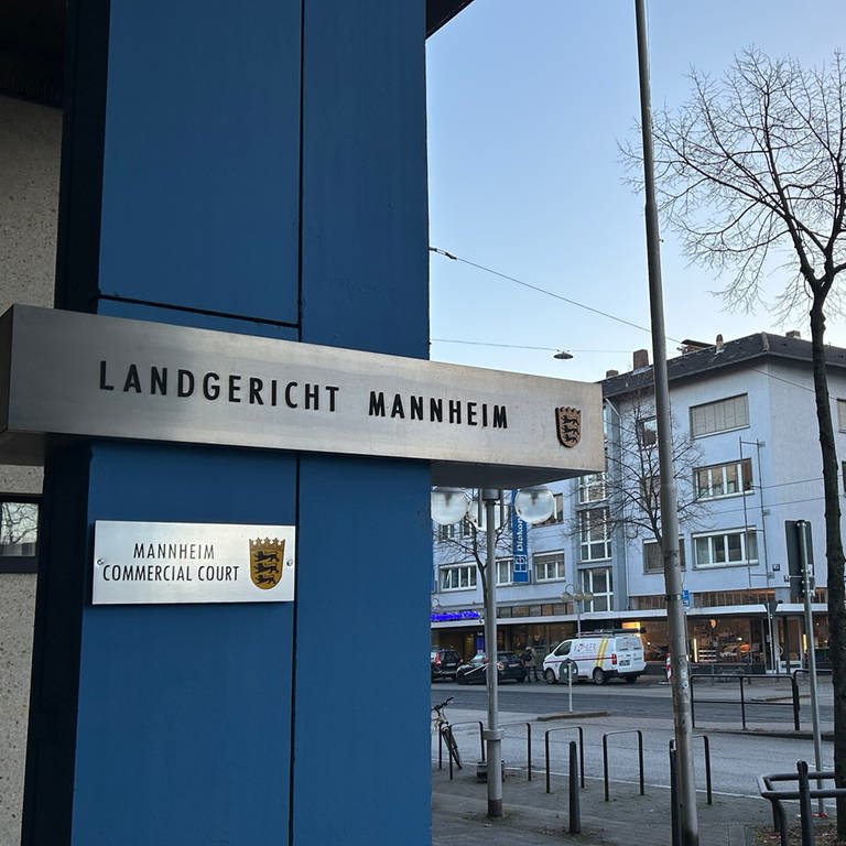 Das Landgericht in Mannheim