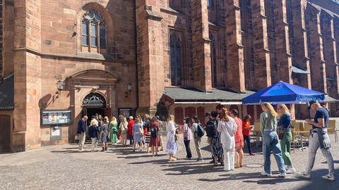Über 1.000 Menschen haben den Gottesdienst in der der Heiliggeistkirche in Heidelberg verfolgt