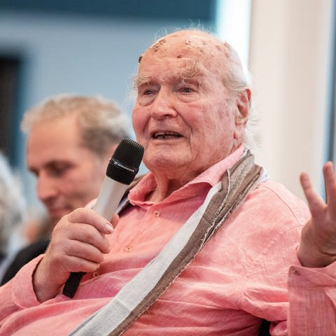 Der 95 Jahre alte Schriftsteller Martin Walser. (Foto: dpa Bildfunk, picture alliance/dpa | Christoph Schmidt)