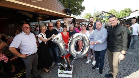 Der Weindorftreff feiert im Jahr 2022 10-jähriges Jubiläum (Foto: Lichtgut / Leif Piechowski )