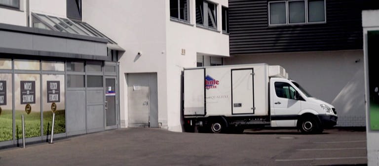 Firma Kühnle in Backnang von außen (Foto: SWR, Report Mainz)