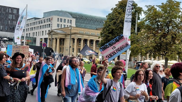 Trans* Pride in Stuttgart (Foto: SWR)