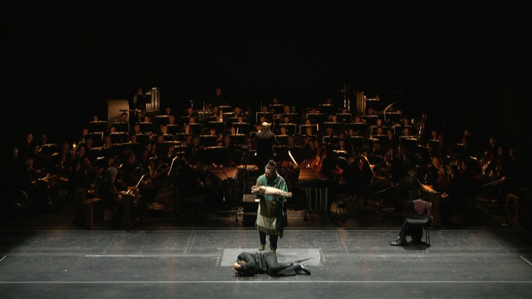 Oper Stuttgart: Franziskus von Assisi - Gerneralprobe (Foto: SWR, Werner Trefz)