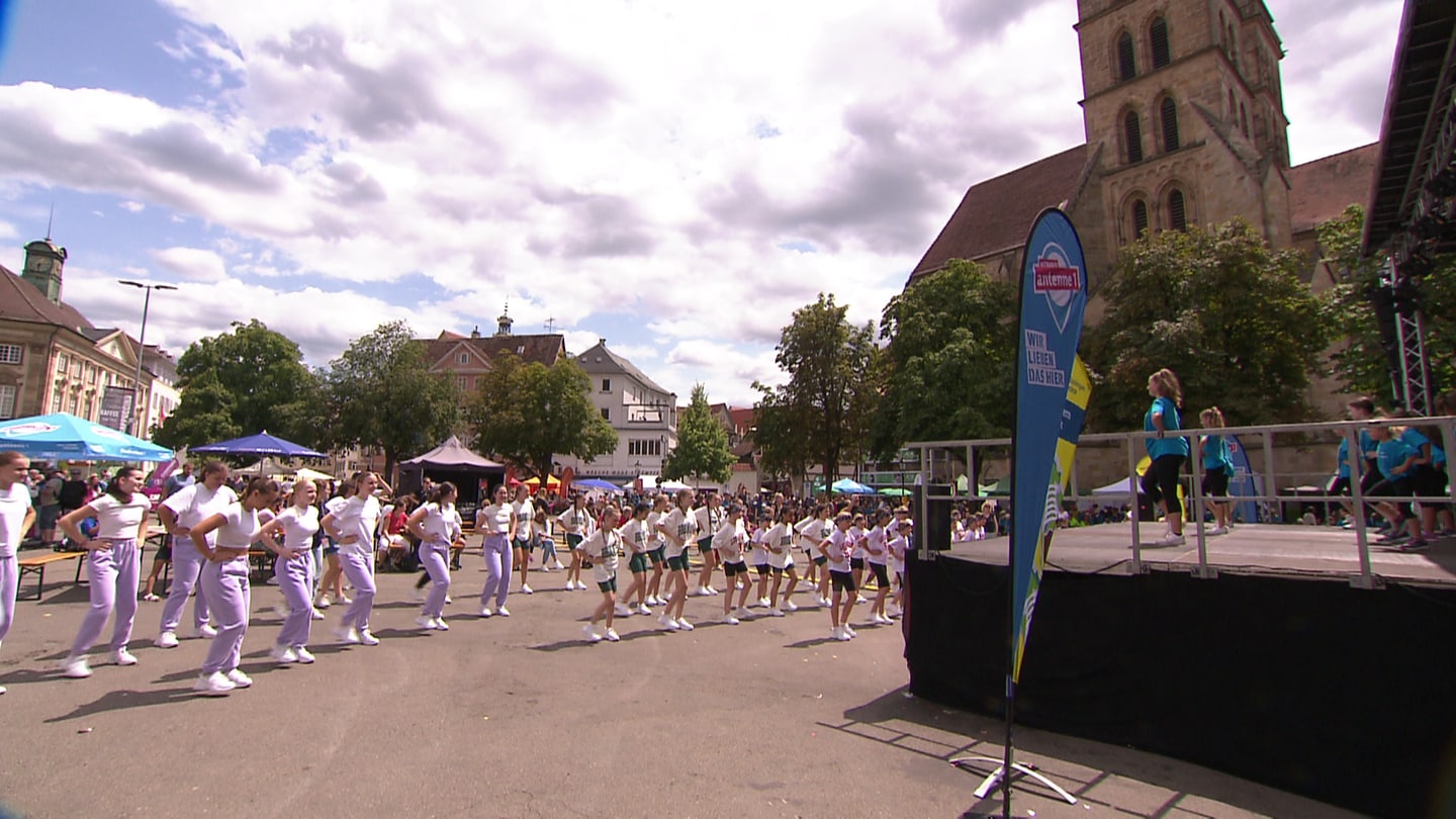 Landeskinderturnfest in Esslingen (Foto: SWR, Werner Trefz)