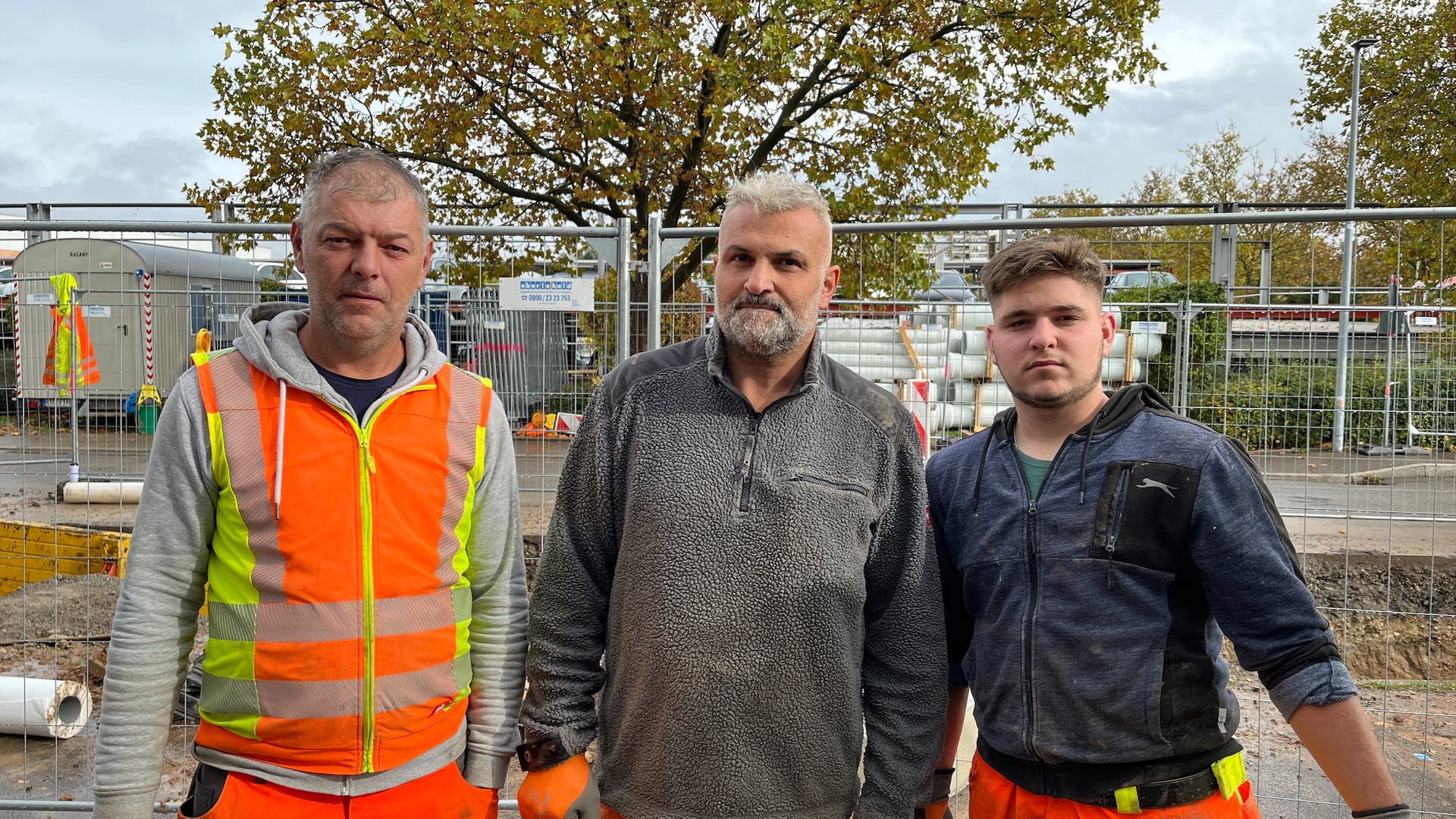 Drei Bauarbeiter verhindern die Entführtung eines Jungen in Böblingen. (Foto: SWR)