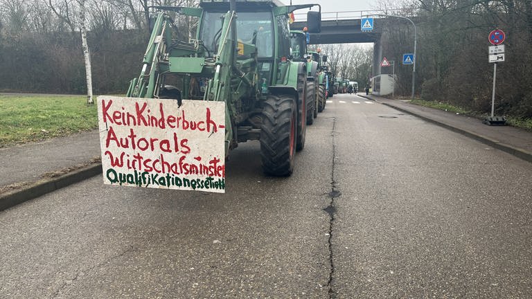 Bauernproteste im Kreis Ludwigsburg (Foto: SWR, Jennifer Mallmann)