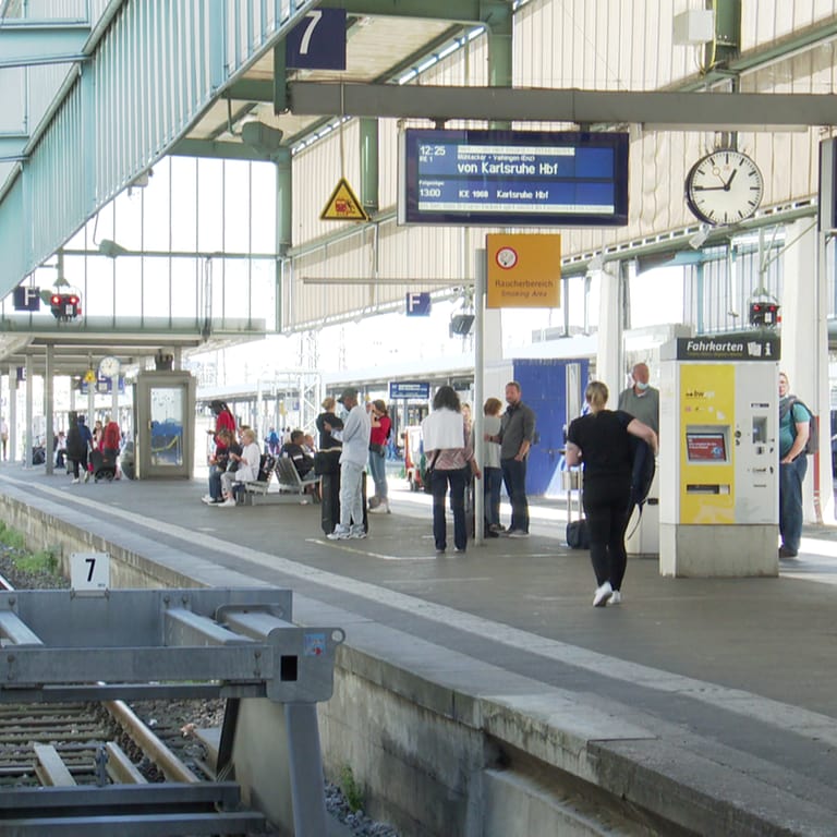 Nach wie vor kommt es zu Zugausfällen am Stuttgarter Hauptbahnhof. (Foto: SWR)
