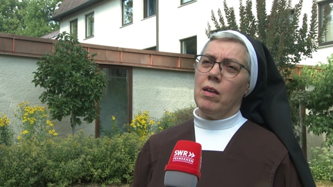 Ordensoberin Schwester Edith Riedle beschämen die Missbrauchsfälle der vergangenen Jahrzehnte in ihrem Kloster. (Foto: SWR)
