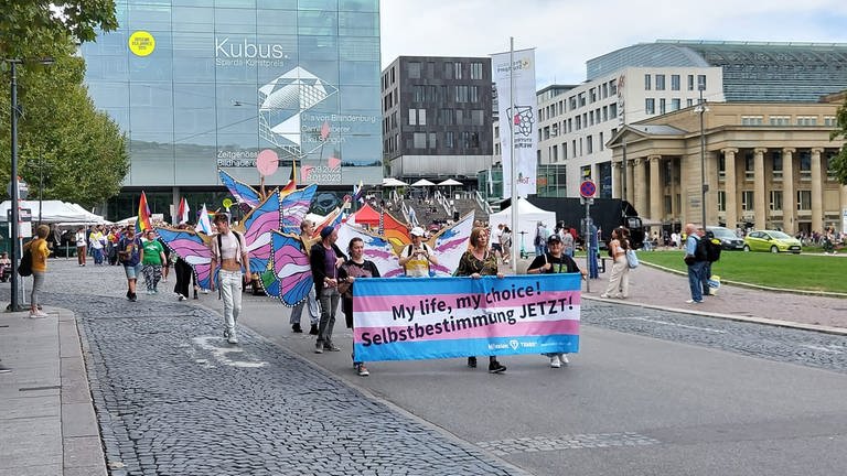 Trans* Pride in Stuttgart (Foto: SWR)