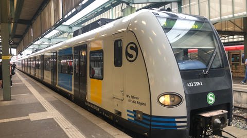 Eine neue S-Bahn im Stuttgarter Hauptbahnhof (Foto: SWR, Philipp Pfäfflin)