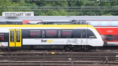 Züge im Hauptbahnhof von Stuttgart (Foto: dpa Bildfunk, picture alliance / Sebastian Gollnow/dpa | Sebastian Gollnow)