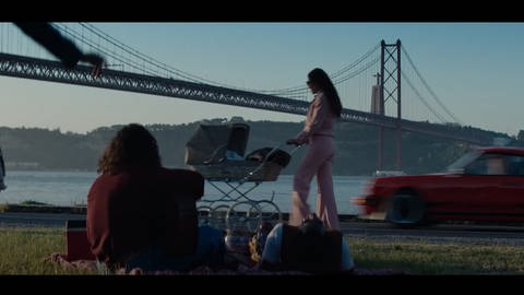 Ein Screenshot aus einem Werbevideo von Porsche