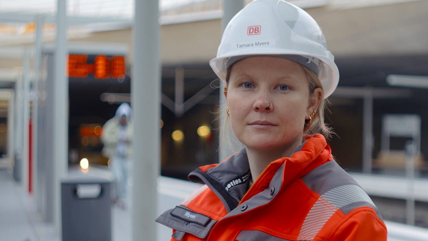 Tamara Myers, Projektleiterin des Stadtbahn-Tunnels zwischen Staatsgalerie und Hauptbahnhof (Foto: Pressestelle, DB)