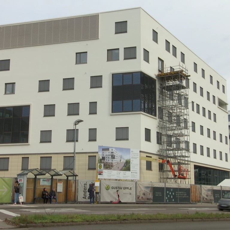 Das neue, dreistöckige Krebszentrum am Klinikum Stuttgart.