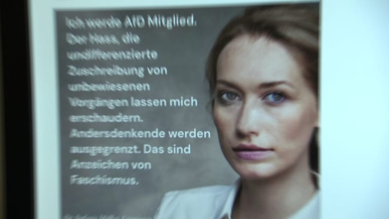 Die AfD im Kreis Göppingen wirbt für sich mit einer Person namens Dr. Stefanie Müller. Wissenschaftler sind sich sicher, dass es diese Frau nicht gibt und das Foto mithilfe von Künstlicher Intelligenz (KI) entstanden ist.