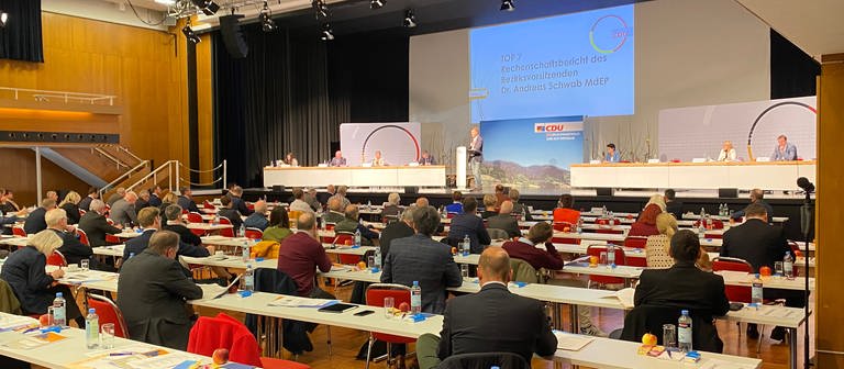 CDU-Bezirksparteitag Südbaden (Foto: SWR, Owusu Künzel)