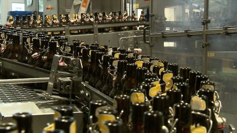 Bei der Ganter Brauerei in Freiburg könnte Bier bald teurer werden (Foto: SWR)