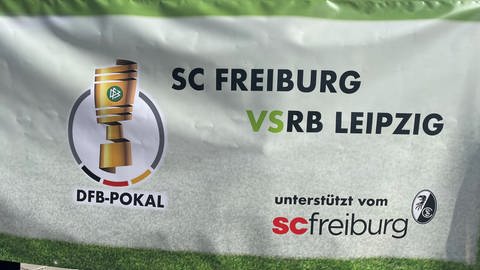 Freiburger Fanmeile zeigt DFB-Pokalfinale (Foto: SWR, Marion Eiche)