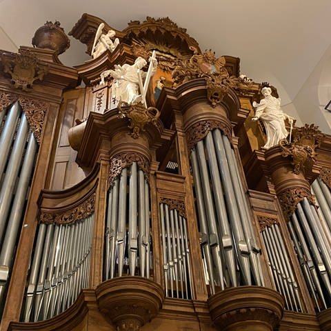 Die Welte-Orgel im Augustinermuseum in Freiburg hat einen Orgelgeist (Foto: SWR, Jasmin Bergmann)