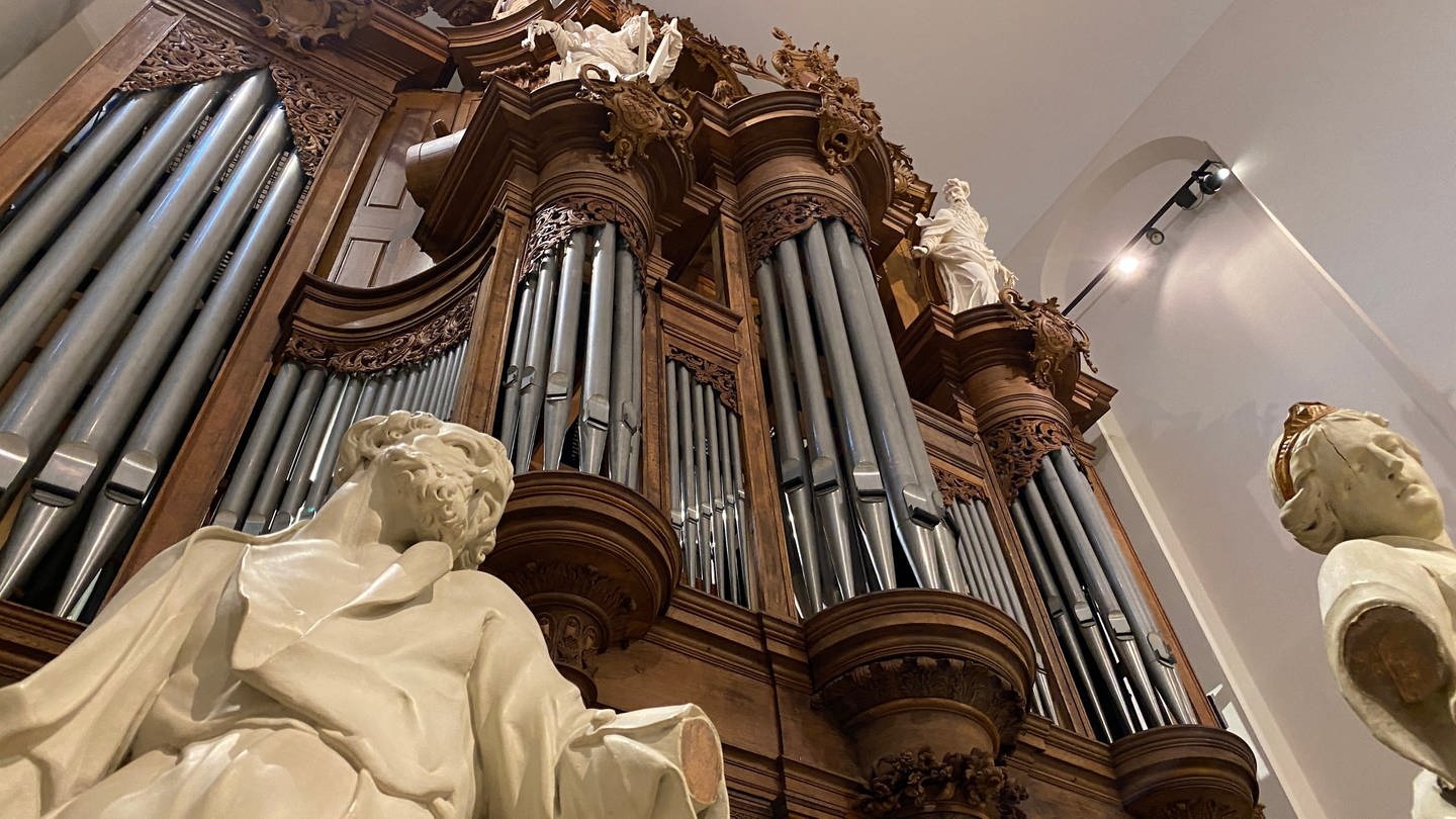Die Welte-Orgel im Augustinermuseum in Freiburg hat einen Orgelgeist (Foto: SWR, Jasmin Bergmann)