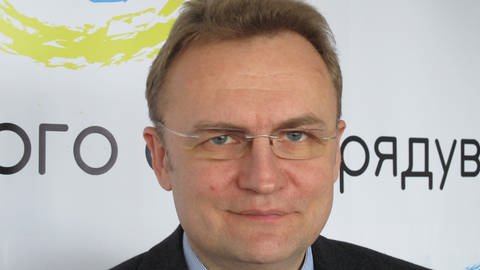Andriy Sadovy, Bürgermeister von Lwiw (Foto: dpa Bildfunk,  Friedemann Kohler.)