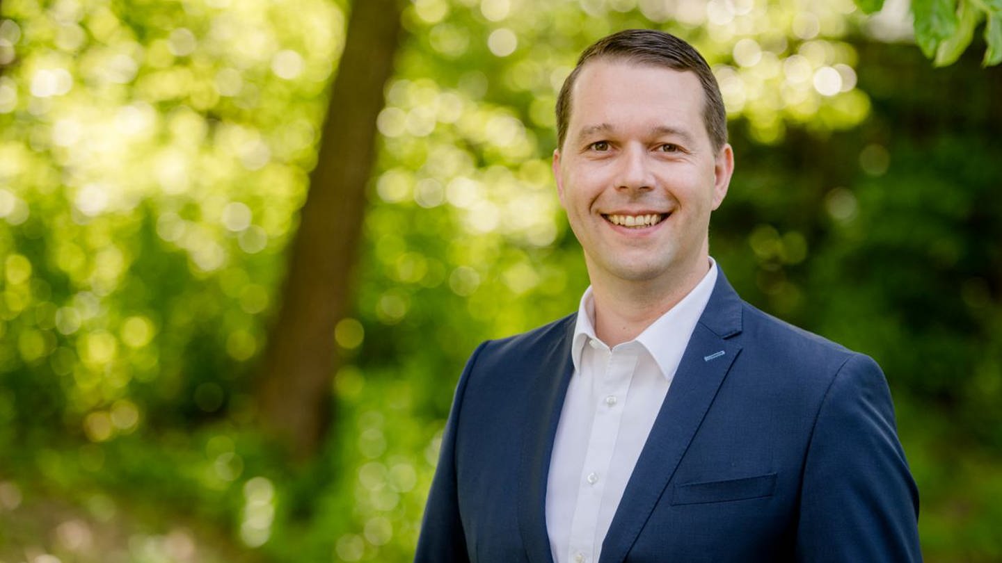 Marco Gutmann ist neuer Bürgermeister in Schwanau (Foto: Michael Rosenstiel)