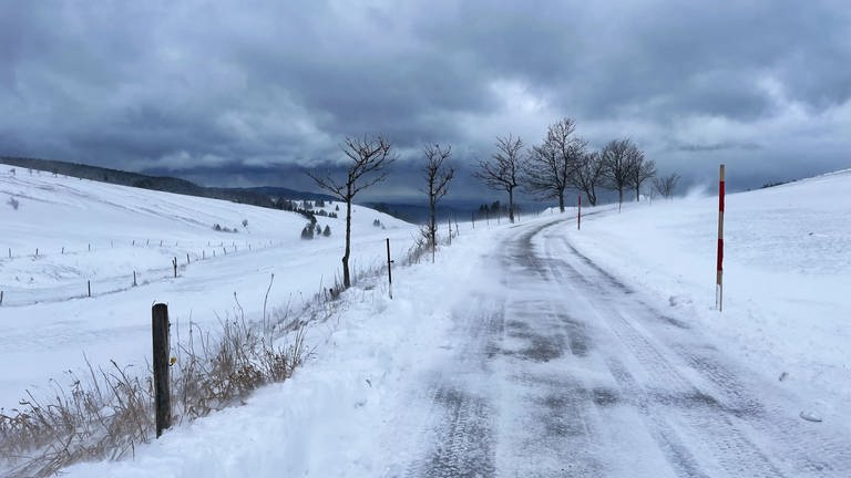 Auf dem Schauinsland bleibt der Schnee wieder liegen. (Foto: SWR, Nadine Zeller)