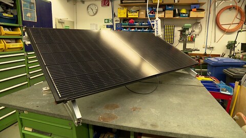 Solarmodule für Energiewende (Foto: SWR)