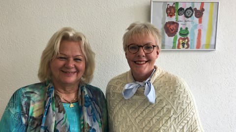 Jurymitglieder Karin Oechslein (l.) und Silvia-Iris Beitel (r.)  (Foto: SWR, Gabi Krings)