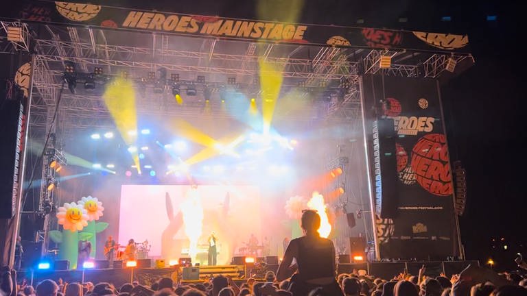 Das Heroes-Festival gehört zu den größten HipHop-Festivals Deutschlands. (Foto: SWR, Paula Zeiler)