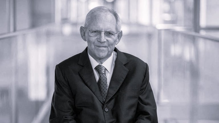 Wolfgang Schäuble im Bundestag (Foto: dpa Bildfunk, picture alliance/dpa | Kay Nietfeld)