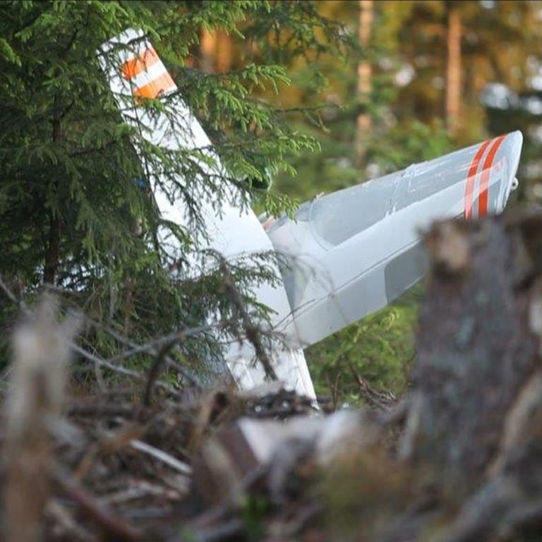 Ein Segelflieger ist in Schonach abgestürzt, der Pilot ist dabei gestorben (Foto: Kamera24)