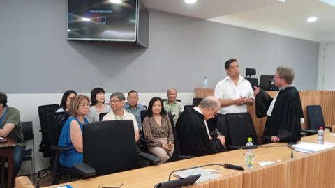 Schwurgericht spricht Urteil Mordfall Le Tan (Foto: SWR)