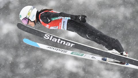 Der Damenweltcup im Skispringen in Hinterzarten kann Ende Januar stattfinden. (Foto: dpa Bildfunk, dpa / picture alliance / Felix Kästle)