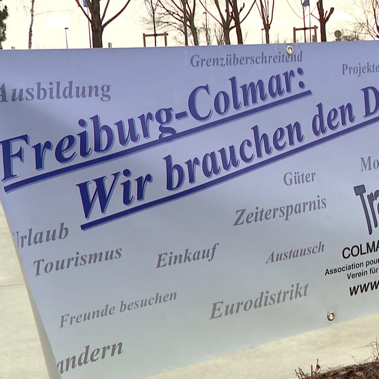 Streit um Bahnstrecke Freiburg - Colmar (Foto: SWR)