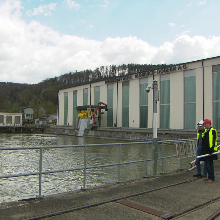 Am Rhein bei Albbruck gibt es Pläne für den Bau ein großes Wasserstoffkraftwerks. (Foto: SWR)