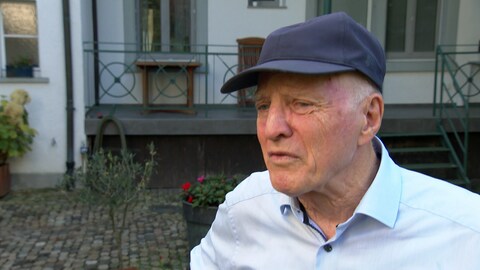 Peter Gugelmeier, Grundstückseigentümer in Freiburg. (Foto: SWR)