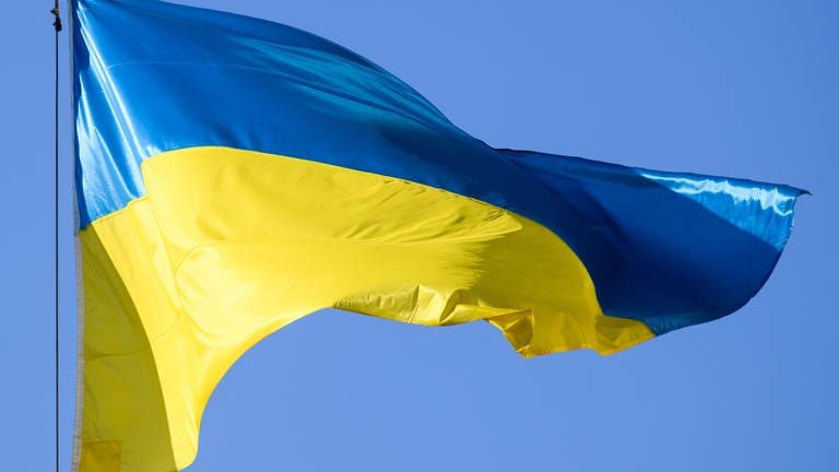 Ukraine-Flagge 