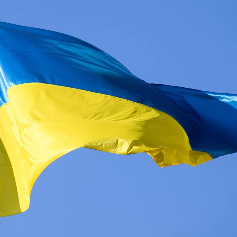 Ukraine-Flagge 