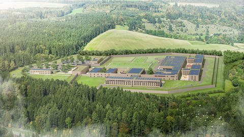 Das neue Großgefängnis in Rottweil (Foto: Amt für Vermögen und Bau Baden-Württemberg)